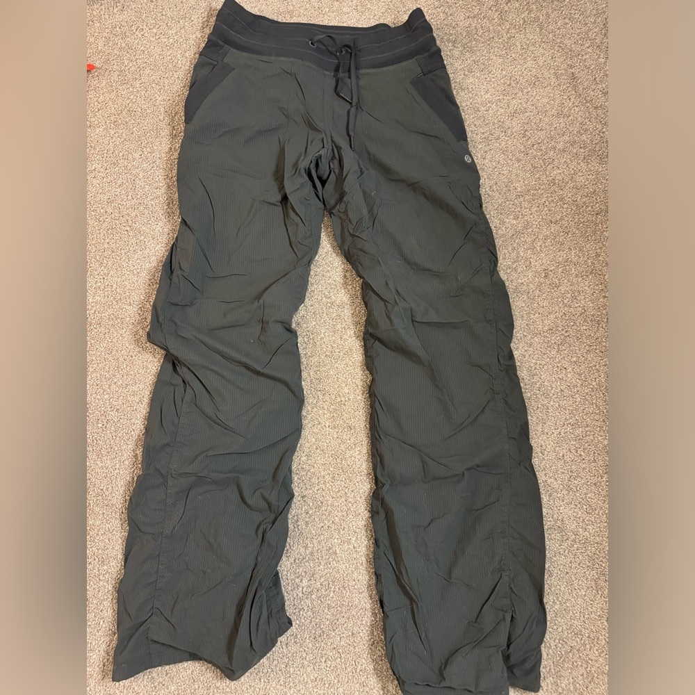 grey lululemon dance pants